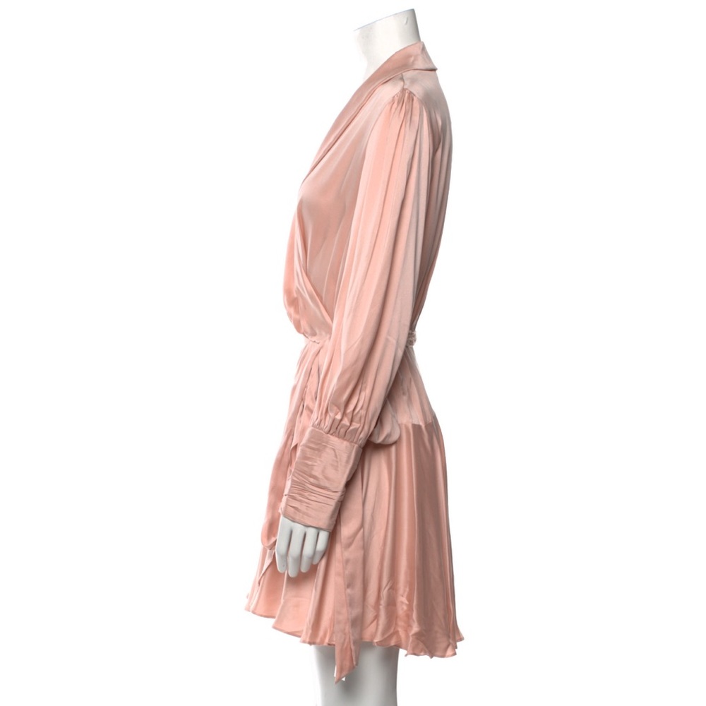 Zimmerman wrap mini dress size XS in pink - Picture 2 of 4